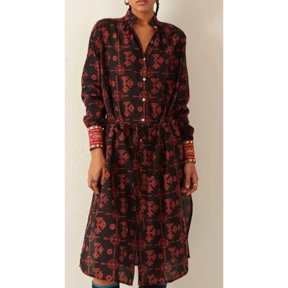 Alix of Bohemia Shawna Lamu Dress NWT Sz. L - Picture 1 of 10